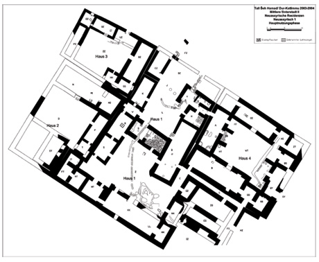 Plan der Neuassyrischen Residenzen